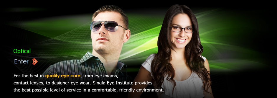 Professional Optics for Contacts and Designer Eye Frames